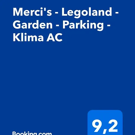 Merci's - Legoland - Garden - Parking - Klima Ac アパート *
